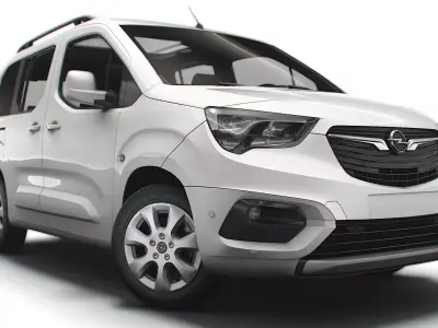 Opel E Combo Life 2022 3D model