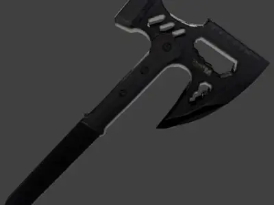 Low Poly Axe Low-poly 3D model shop