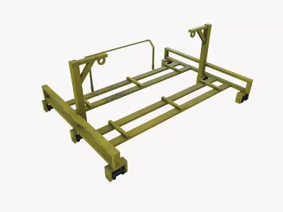 Track trolly 3D model