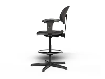 3d model of a chair Low-poly 3D model