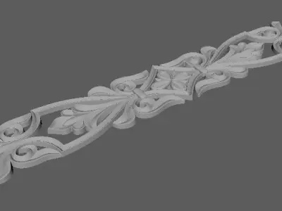 dekor ornament 3D model 219
