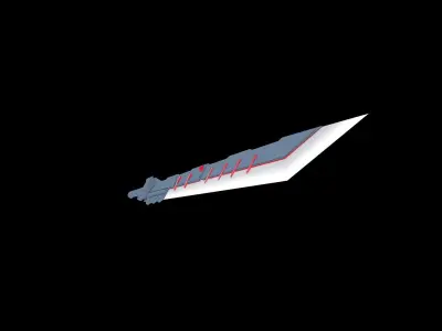 Cyber Sword 3D model
