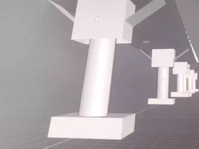 3D BRIDGE MODEL FOR MAPPING GAME DEVOLUPPING AND MANY MORE Free low-poly 3D model