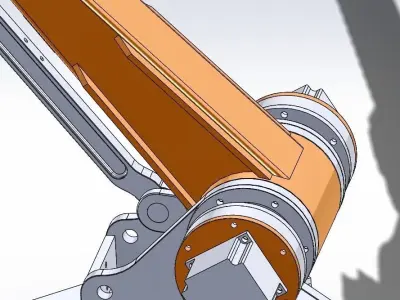 6 axis robots 3D model