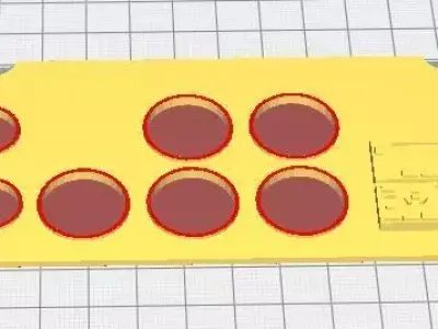 Super Decathlon Panel 3D print model