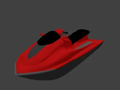 JetSki - Water Scooter 3D Model 3D model