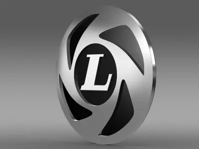 ashok leyland logo 3D model by Sergey