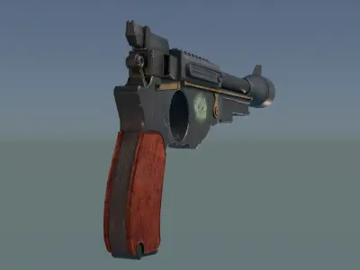 Mandalorain - Mando Blaster  3D model