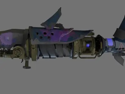 fishbones Low-poly 3D model