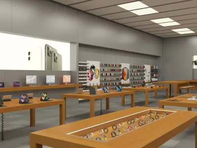 Apple Store 3D model buy