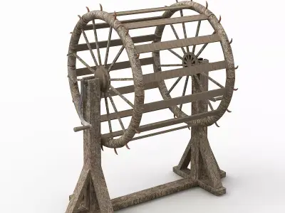 Breaking Wheel 3D model