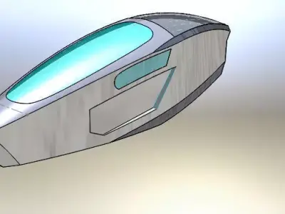 Rosmeri futuristic device Free 3D model