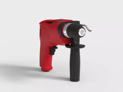 IMPACT DRILL KIT Low-poly 3D model