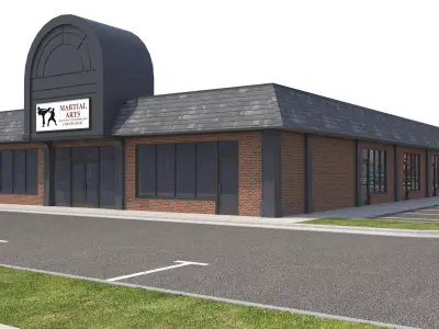 Retail-163 Retail Store 3D model