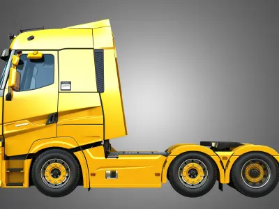 T520 - High Range Truck 3D model