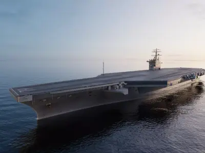 Aircraft Carrier 3D model from CGTrader - PBR