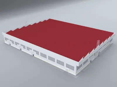 INDUSTRIAL STRUCTURES 8 3D model