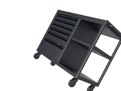 Tool Cabinet - Industrial Drawer Rolling Tool Cabinet 3D print model purchase