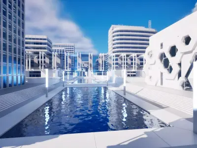 3D City 002 3D model