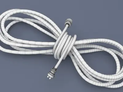 POWER ELECTRICAL LEAD 3D model