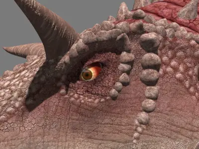 Carnotaur Resurrection - dinosaur 3d model 3D model