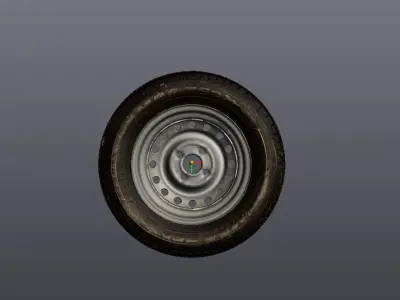 Full Size Tire  3D model