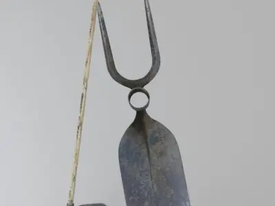 Garden tool shovel 3D model
