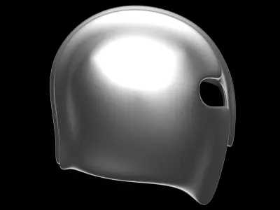 Helmet spartan 3D model