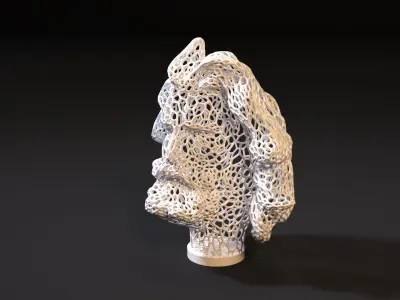 Zeus Bust 3D print model