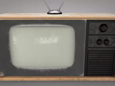 Classic TV  3D model