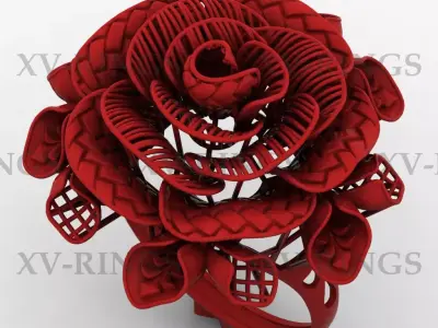 NEW TURKISH RINGS LOT XV-01 TO 10 3D print model