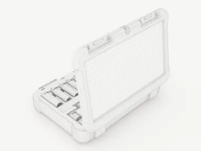 Set of wrenches 3D model