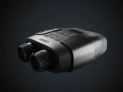 Night vision device Low-poly 3D model