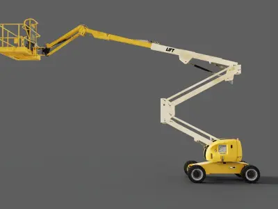 Telescopic Boom Lift 3D model