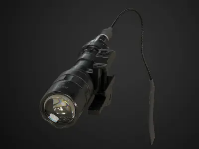 Surefire M322C Scout Light 3D model