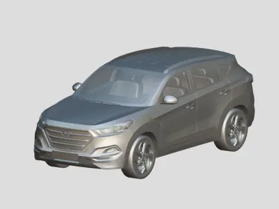 Hyundai Tucson Free 3D model