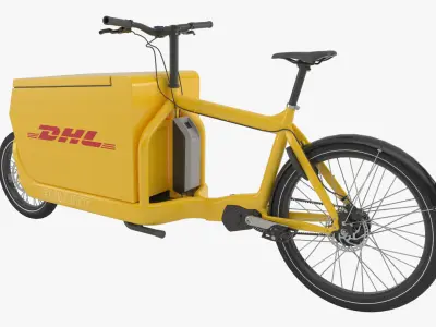 DHL Cargo Bike 2 3D model