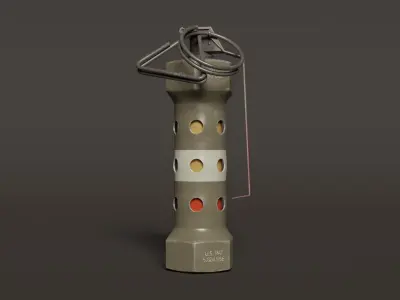 Grenade M 84 3d model 3D model