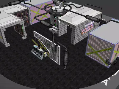 CoreLink Future Data Factory 3D model