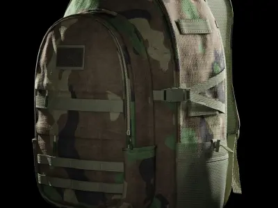 Backpack HAKKI 3D model