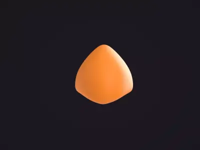 Bird Beak 3D model