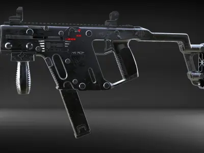 TDI Kriss Vector SMG 3D model