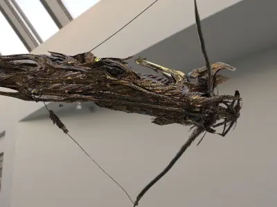 Crossbow stylized 3D model