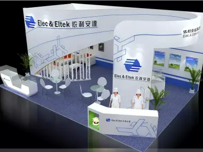 Exhibition - Area -6X9-3DMAX2012-07 3D model
