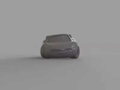 Mcqueen Lightning Cars Posture 2 3D print model