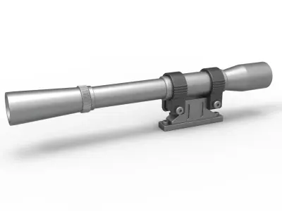 Scope for cosplay blaster 10 3D print model