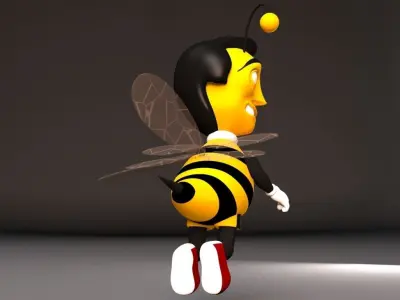 Cartoon Drone 3D model buy