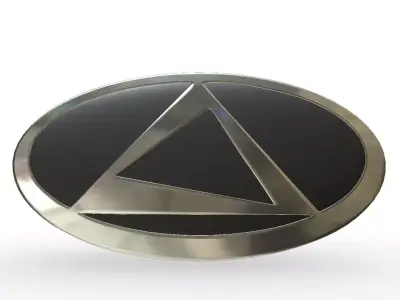 tagaz logo 3D model