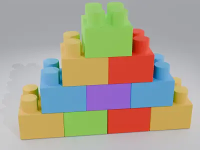 Kids Block 3D model