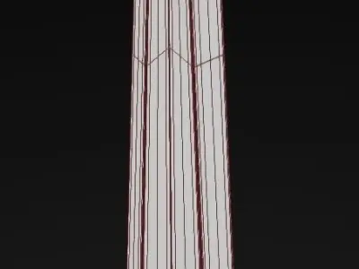 Balanced Sword Free low-poly 3D model